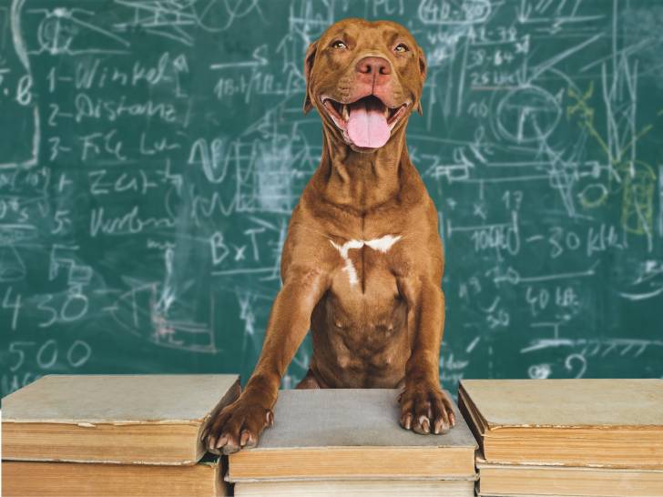 Photos De Chiens Qui Font Leur Rentr E Scolaire