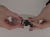 Réalisation d'un collier et d'une laisse pour chien en tissu
