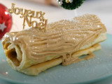 Une recette de bûche de Noël pour son chien