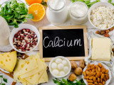 Toutes sortes d'aliments riches en calcium