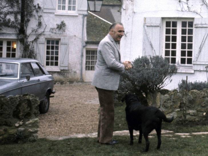 Jupiter, le chien du Président Georges Pompidou