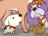 Charo dans un épisode de la série animée « Little Charo » (2008 à 2009)