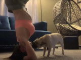 Séance de Yoga intense avec un Frug