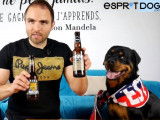 Comment partager une bonne bière et une pizza devant le foot avec son chien