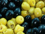 Des olives vertes et noires