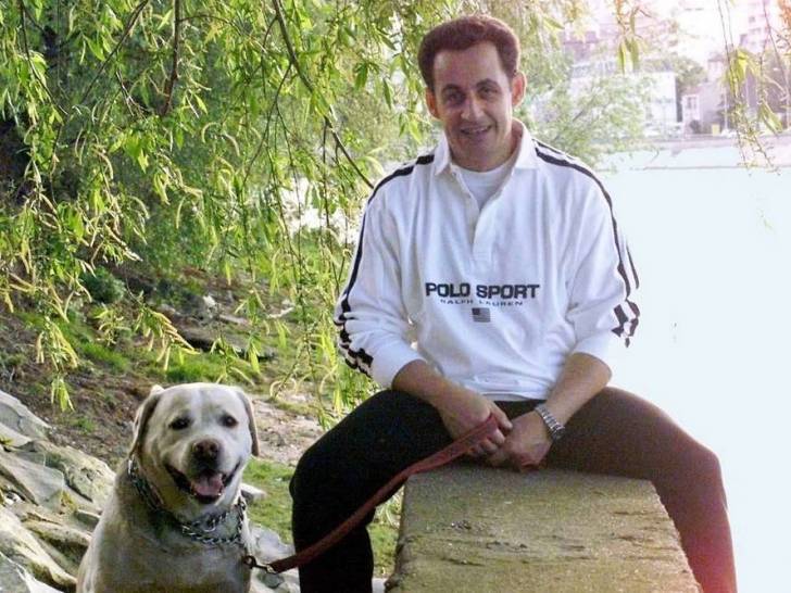 Dumbledore et Clara, les chiens du Président Nicolas Sarkozy