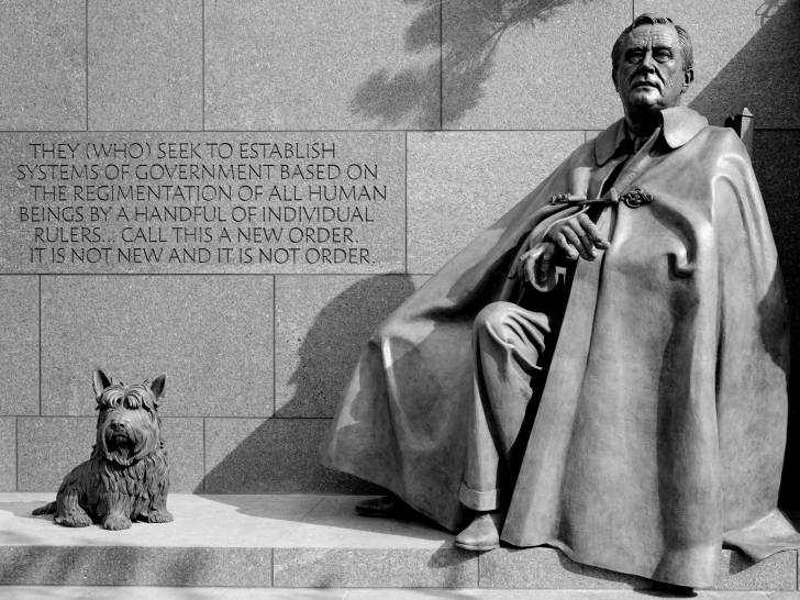 Histoire : Fala, le Scottish Terrier de Franklin Roosevelt