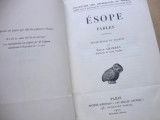 Page de couverture du recueil « Fables d’Ésope », publié en 1927 par Émile Chambry