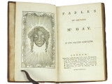 Page de couverture du recueil « Fables », de John Gay