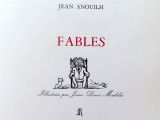 Couverture du recueil « Fables », de Jean Anouilh