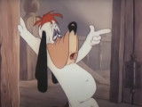 Un extrait du dessin animé « Droopy fin limier », chien détective