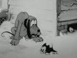 « Pluto, l'ami de Mickey » (1933), un dessin animé dans lequel Pluto devient un héro