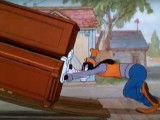 « Le déménagement de Mickey » (1936), un dessin animé avec Dingo, Donald et Mickey