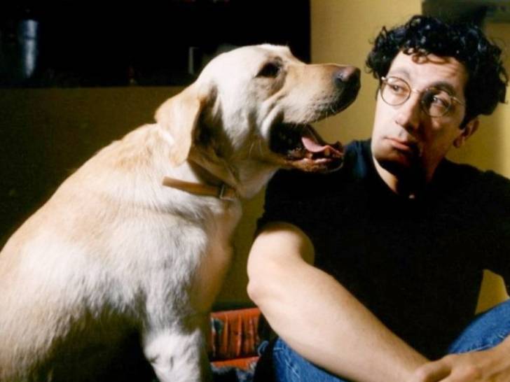 Alain Chabat et le chien Didier dans le film « Didier » (1997)