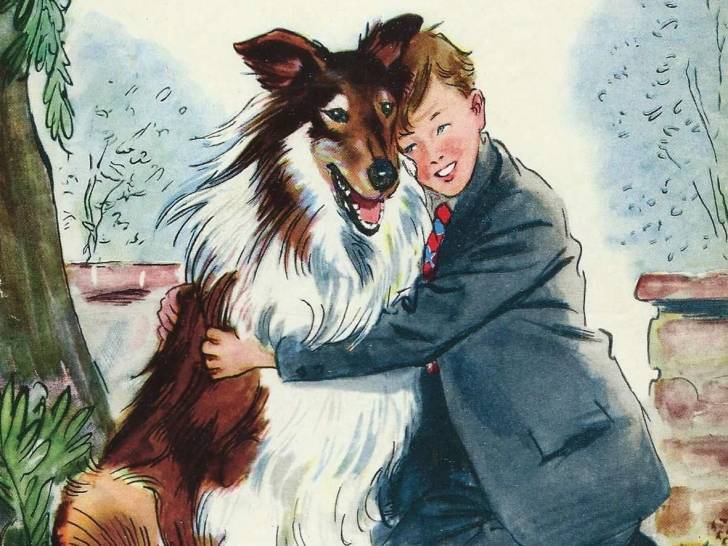 Lassie dans « Lassie, chien fidèle », d’Eric Knight (1940)