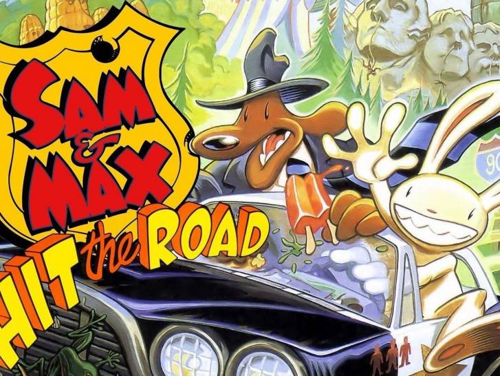 Jaquette du jeu vidéo « Sam & Max Hit the Road »