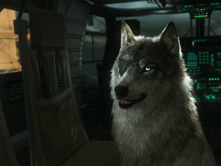 D-Dog, le chien du jeu vidéo « Metal Gear Solid V : The Phantom Pain »