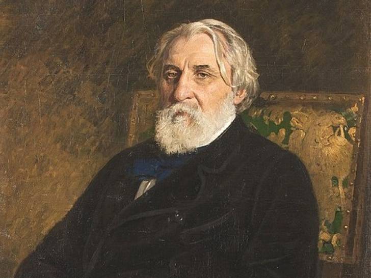 Un portrait d'Ivan Tourgueniev