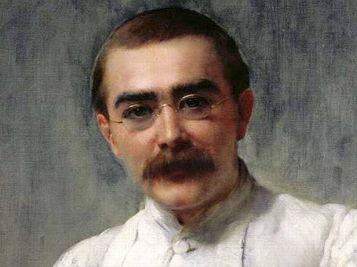 Un portrait de Rudyard Kipling