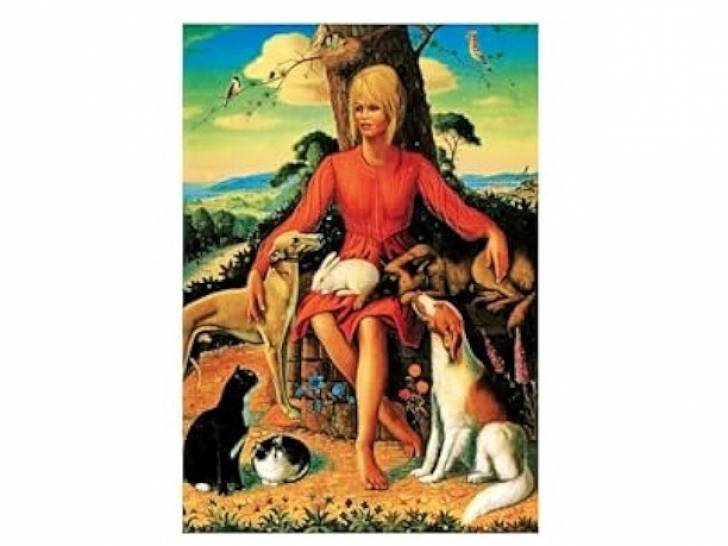 La couverture de l'autobiographie « Le Carré de Pluton : Mémoires », écrite par Brigitte Bardot