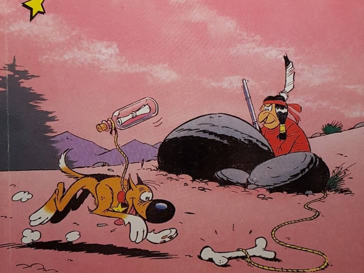 Rantanplan (1962), chien célèbre de bande dessinée