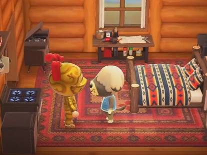 L'int&eacute;rieur de maisons dans &laquo; Animal Crossing: New Horizons &raquo;