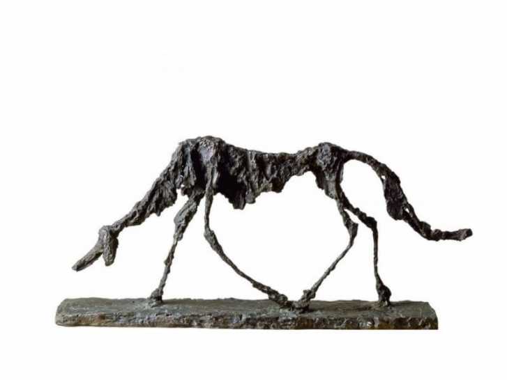 La sculpture « Le Chien », d'Alberto Giacometti