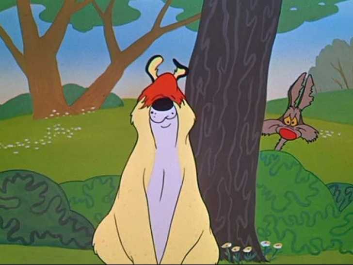 Sam et Ralph, les héros du dessin animé « Ralph le loup et Sam le chien »