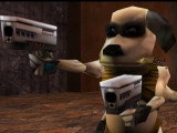 La mission 10 du jeu vidéo « MDK2 » avec le chien Max (2000)