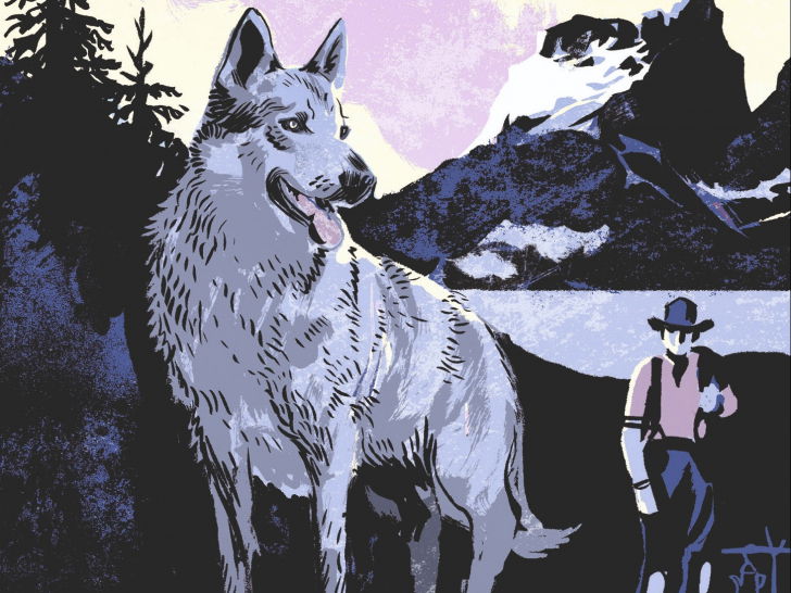 CrocBlanc dans « Croc Blanc », de Jack London (1906)