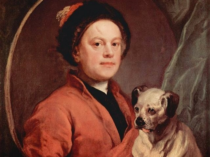 « Le peintre et son Carlin » ou « Autoportrait au chien », de William ...