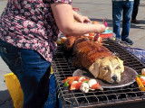Un barbecue un peu particulier dans les rues de Londres