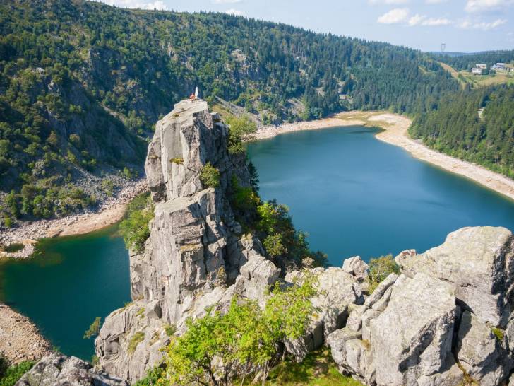 Le lac Blanc, dans les Vosges