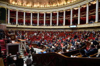 Une séance plénière de l'Assemblée Nationale française