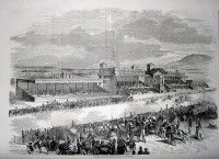 L'hippodrome de Longchamps en 1857, dans « Le monde illustré »