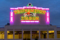 Le cynodrome de Walthamstow, à Londres