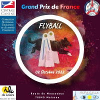 Affiche du grand prix de France de flyball 2022