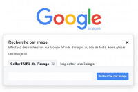 Recherche par photo dans Google Images