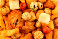 Un assortiment de biscuits pour chien