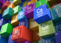 Des symboles de minéraux essentiels