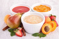 Différents types de compotes de fruits