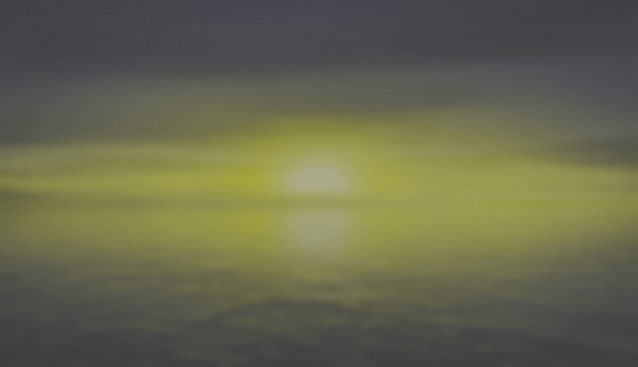 Un coucher de soleil, vu par un chien