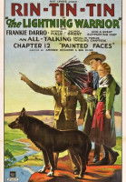 L'affiche de &laquo; The Lightning Warrior &raquo; (1931), le dernier film de Rintintin