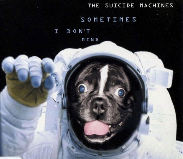 La jaquette du single « Sometimes I Don’t Mind », du groupe The Suicide Machines
