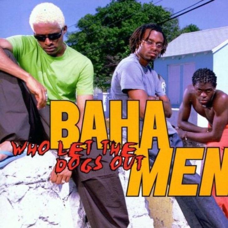 La jaquette de l'album « Who let the dogs out », du groupe Baha Men