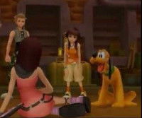 Pluto dans « Kingdom Hearts II » (©Disney & SquareEnix)