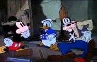 Dingo, Mickey et Donald dans « Les revenants solitaires » (©Disney)