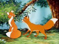 Rox tente de séduire Vixy (©Disney)