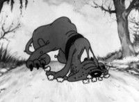 Pluto dans le dessin animé « Symphonie enchaînée »