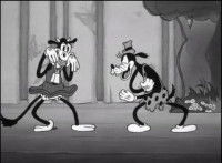 Dingo en train de danser sur scène dans « Le gala des orphelins »